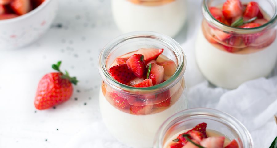 Yogurt con fresas PRONAF