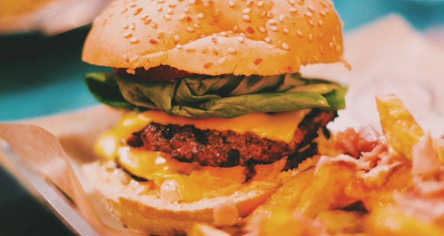 Hamburguesas. Pizzas. Comida hipercalórica. Centro Pronaf