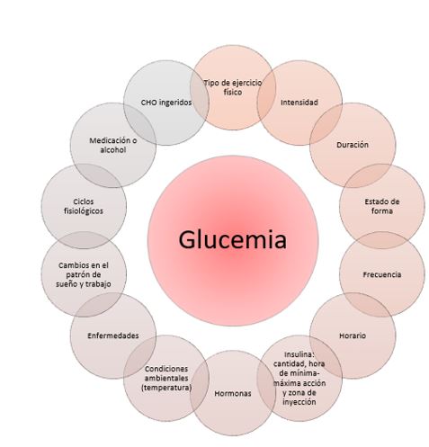 Glucemia, diabetes y ejercicio físico. Centro Pronaf